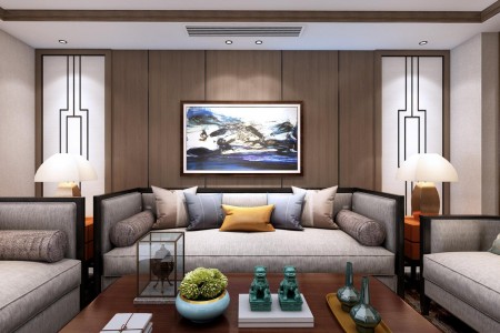 潮陽(yáng)區(qū)潤(rùn)澤金園新中式風(fēng)格